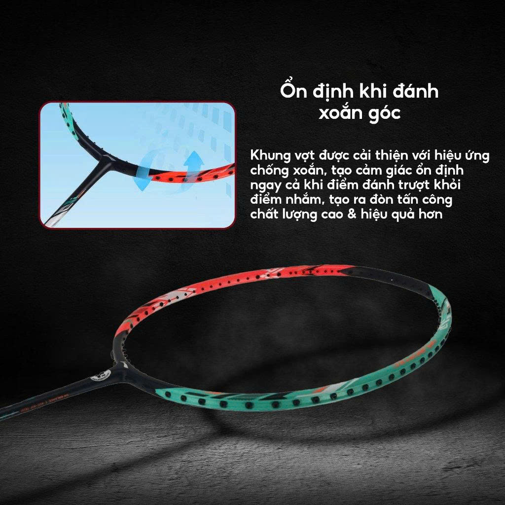 Vợt Cầu Lông Lining Halbertec 7000 Tím Chính Hãng - Nổi Bật, Tốc Độ, Linh Hoạt, Chống Rung, Bền Bỉ, Toàn